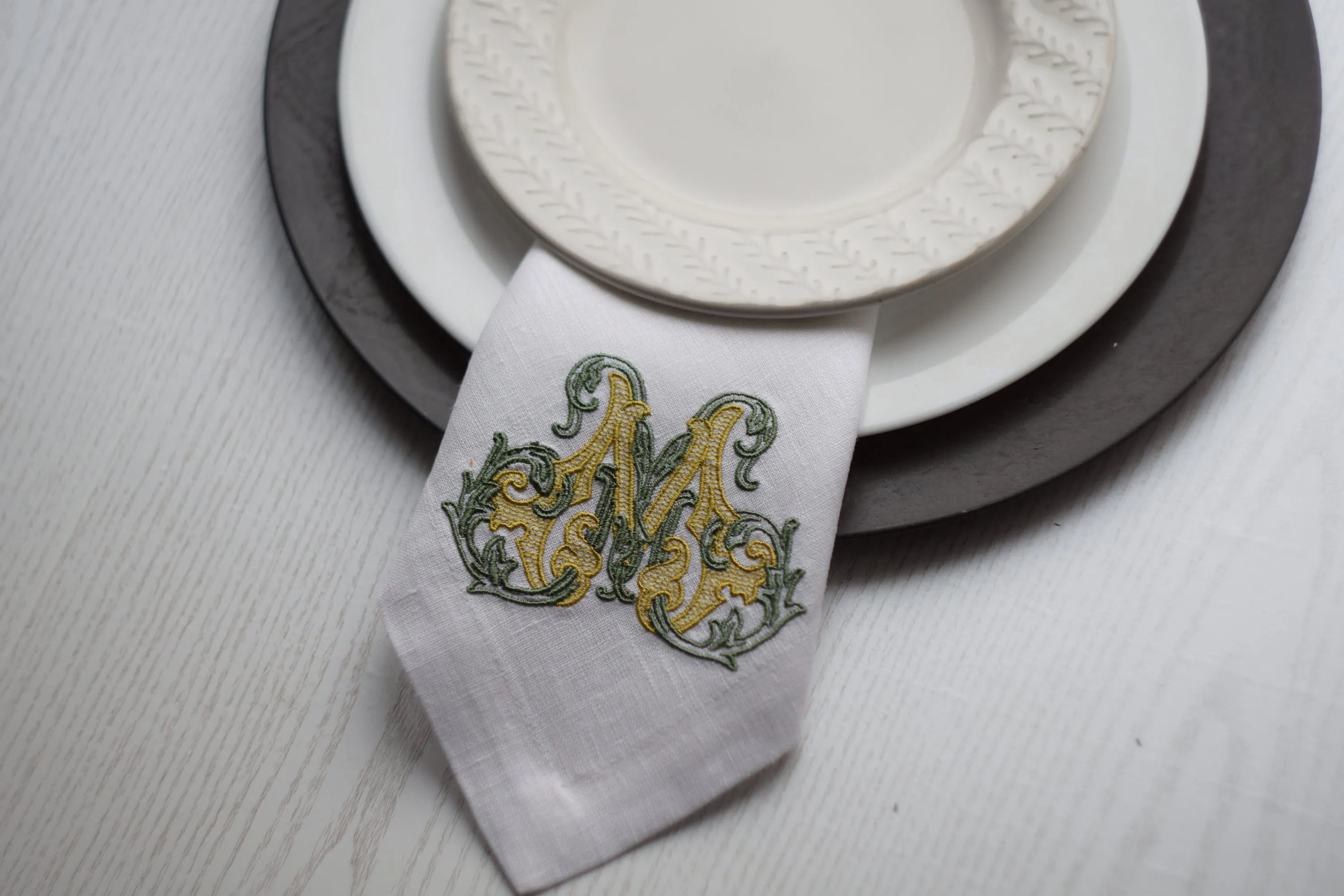 #028 | Personalized | Linen napkins