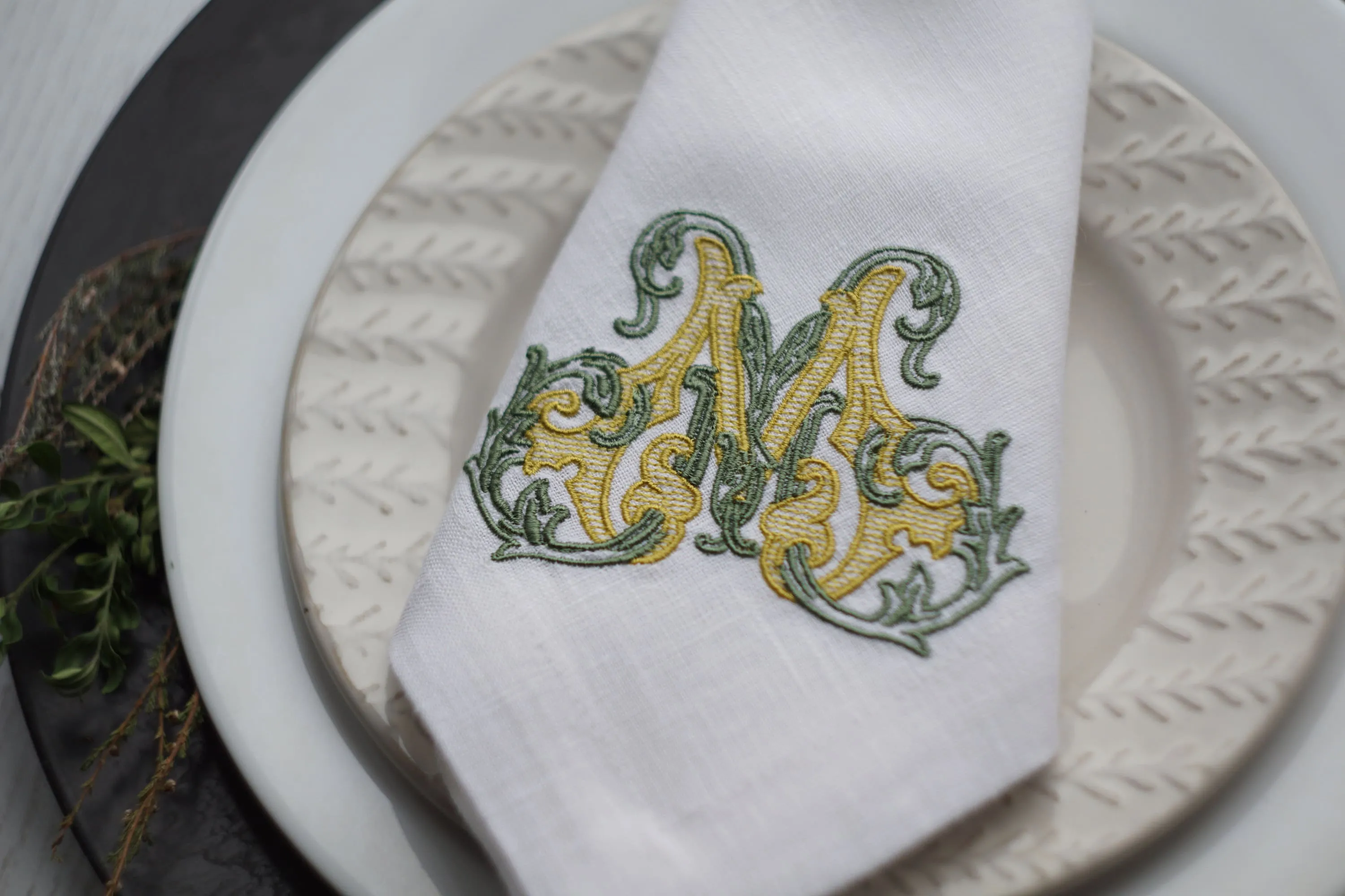 #028 | Personalized | Linen napkins
