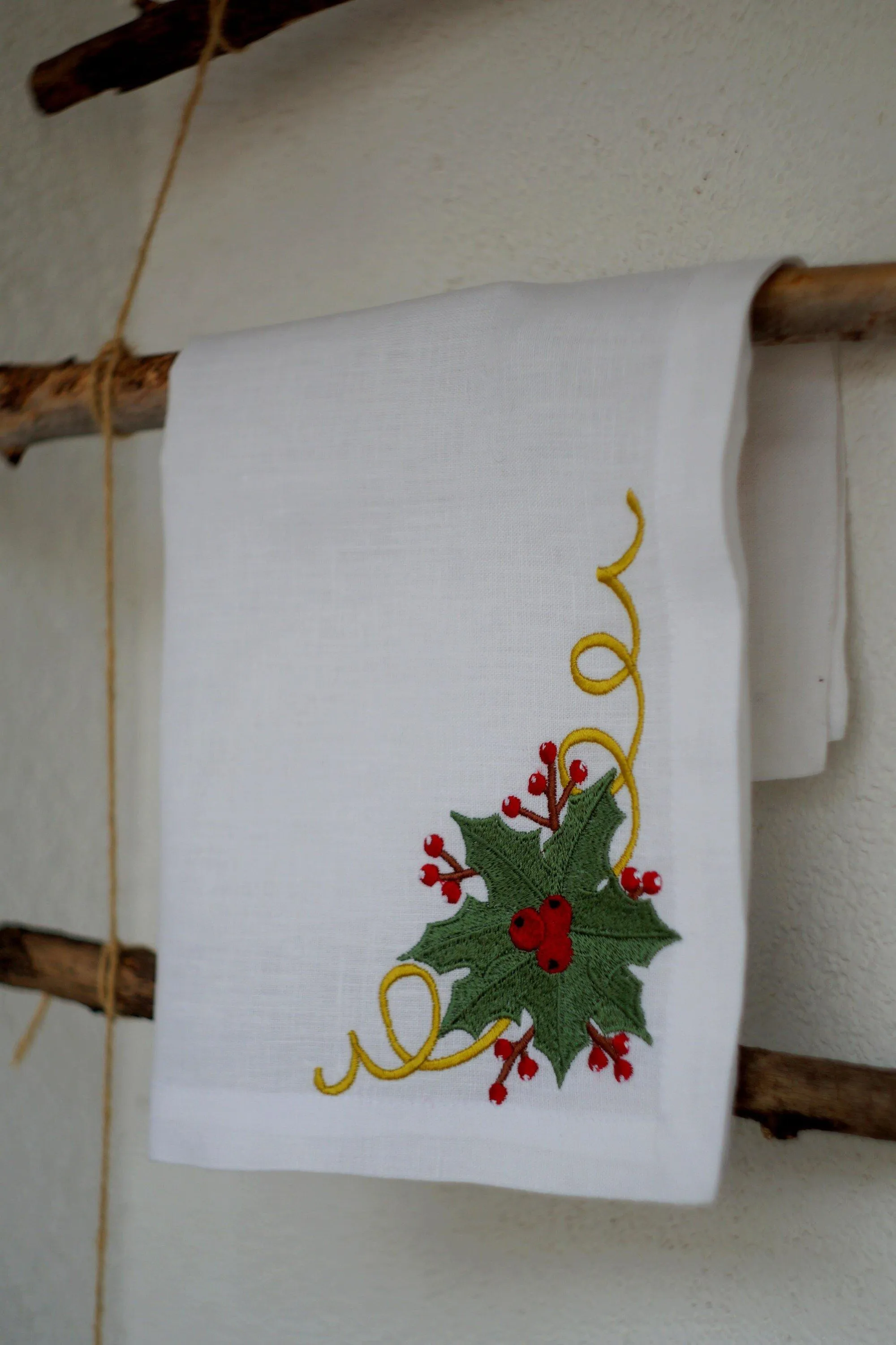 #050 | Mountain Ash | Linen napkins