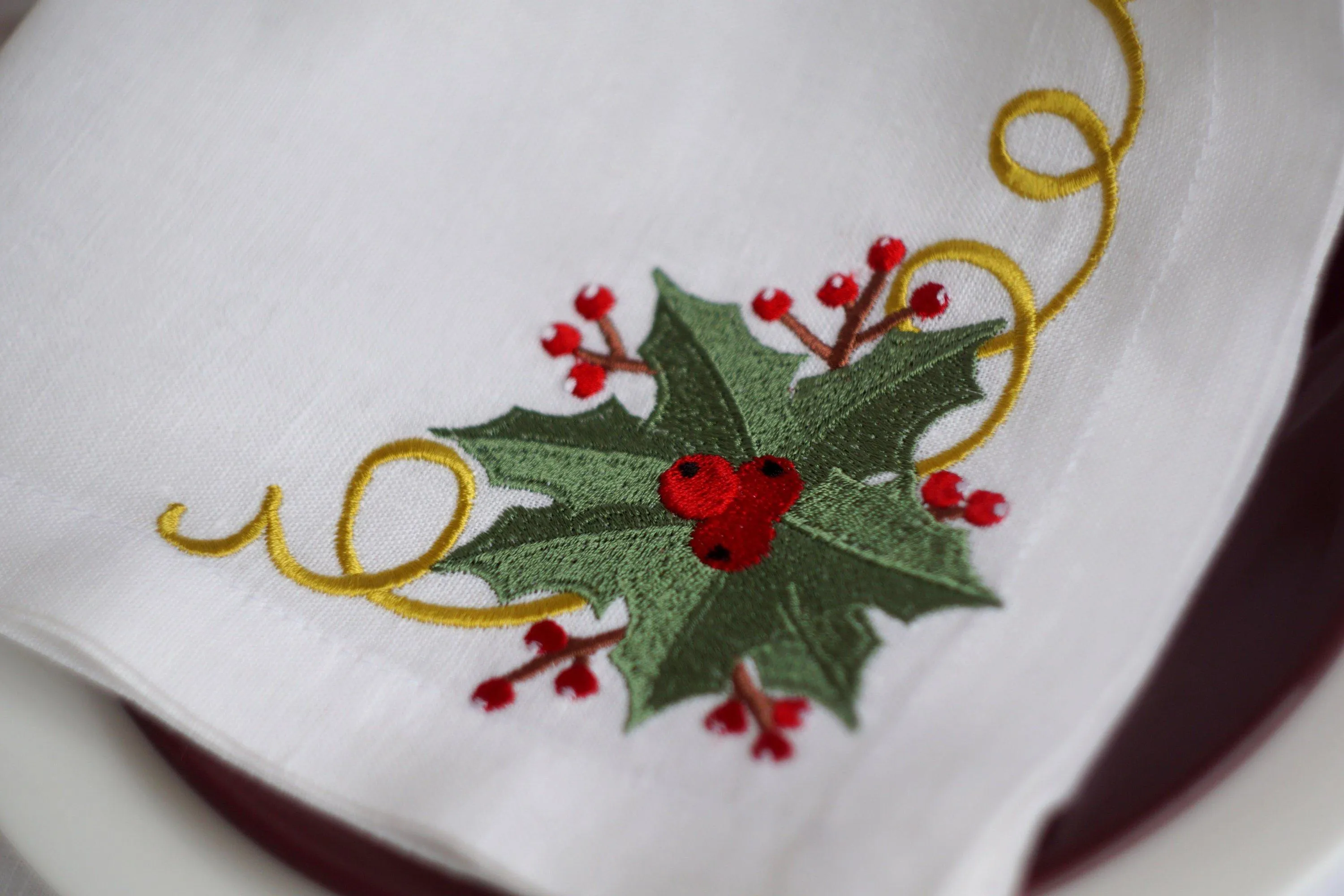 #050 | Mountain Ash | Linen napkins