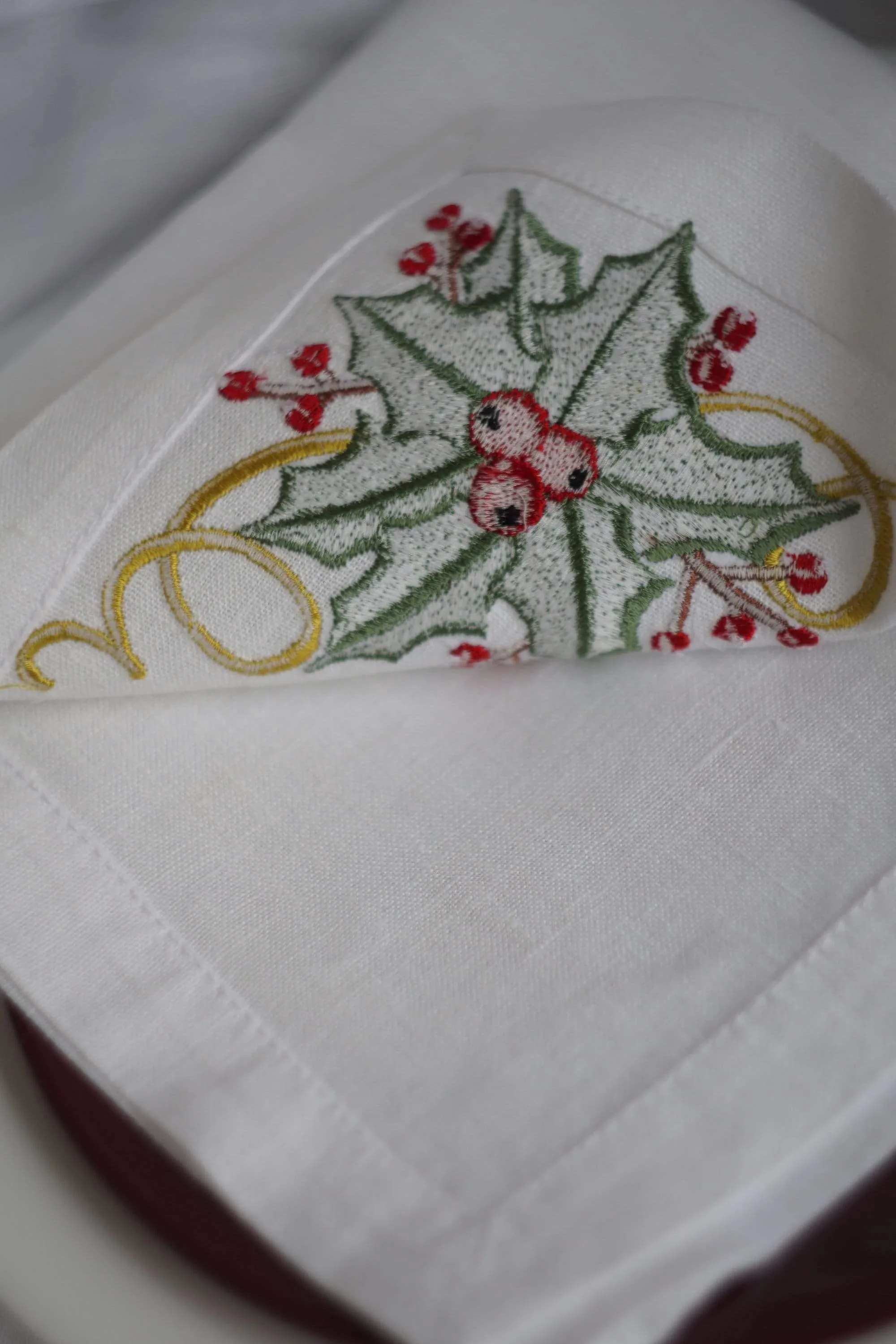 #050 | Mountain Ash | Linen napkins