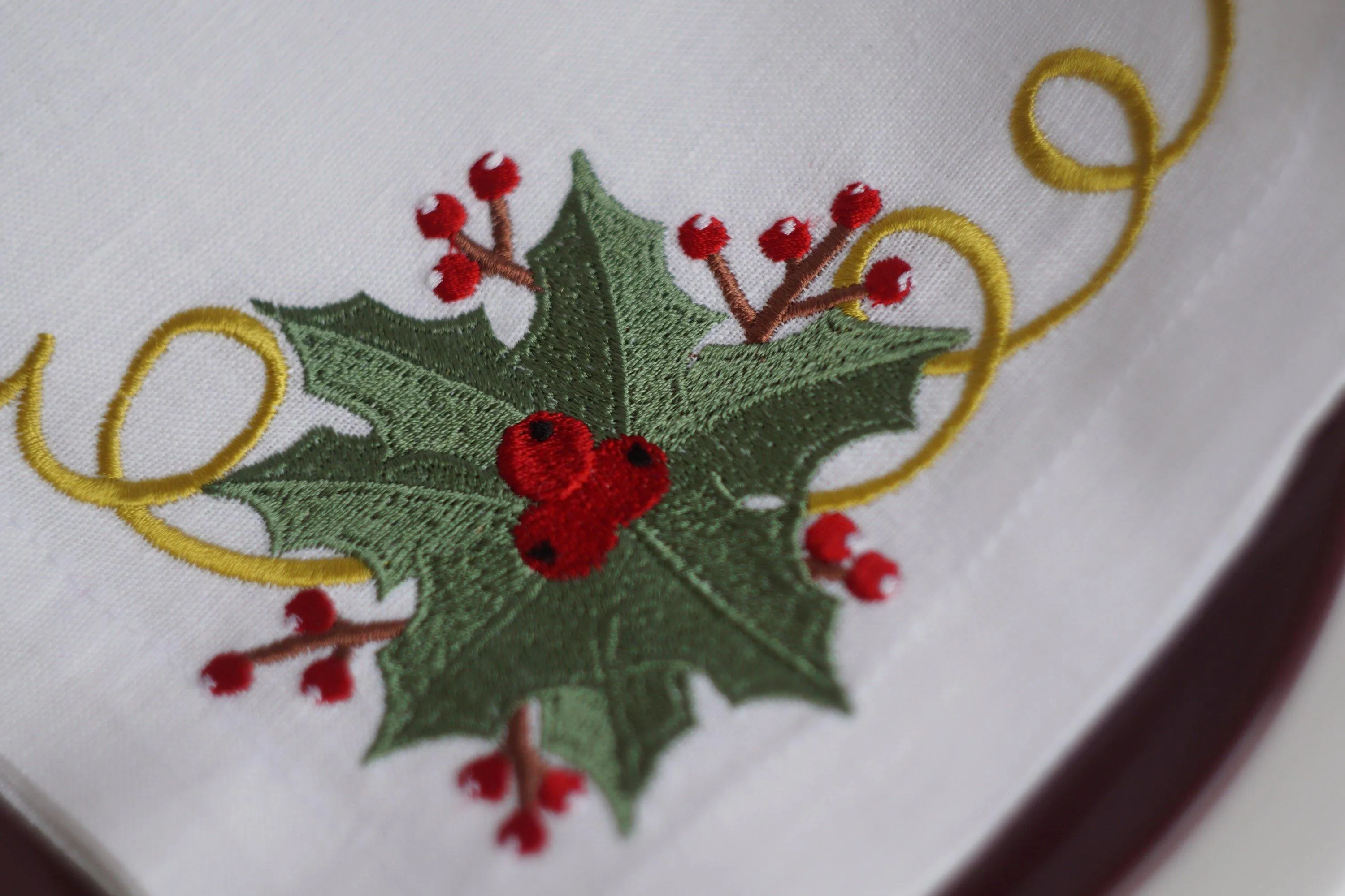 #050 | Mountain Ash | Linen napkins