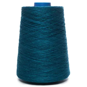 100% Linen Yarn - Dark Turquoise