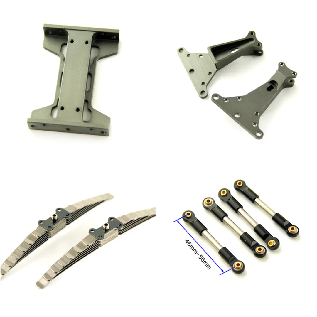 1/14 Aluminum Rear Suspension Axle Aseembly