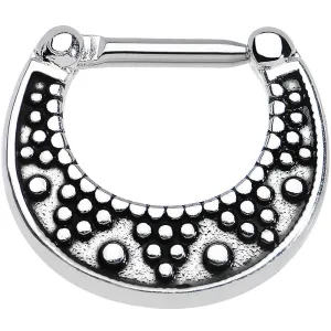 14 Gauge 5/16 Aztec Wonders Septum Clicker