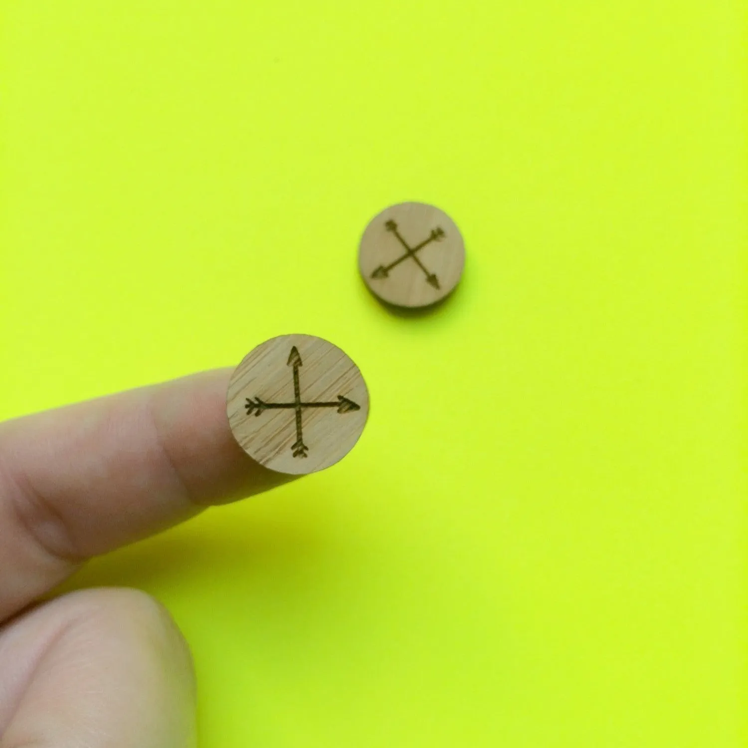 15mm Arrows Discs - 10 Pairs