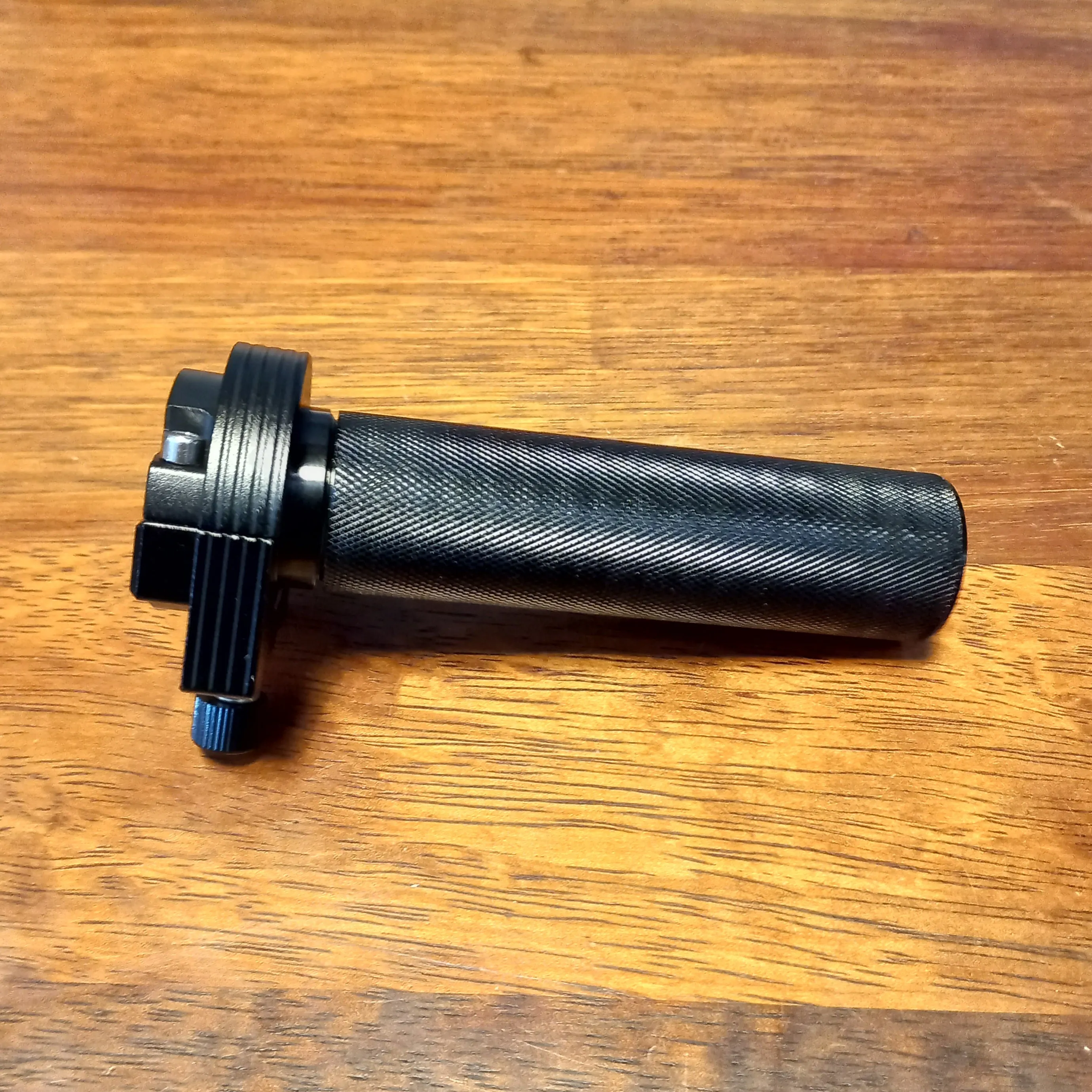 1" THROTTLE TWIN CABLE BLACK or SILVER