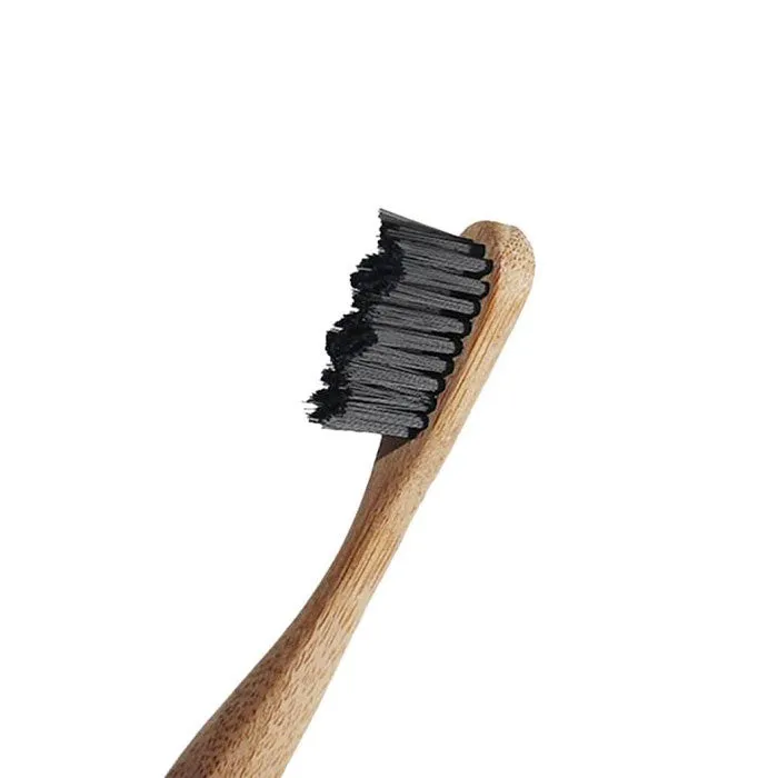 2-Pack : Charcoal Bamboo Toothbrush