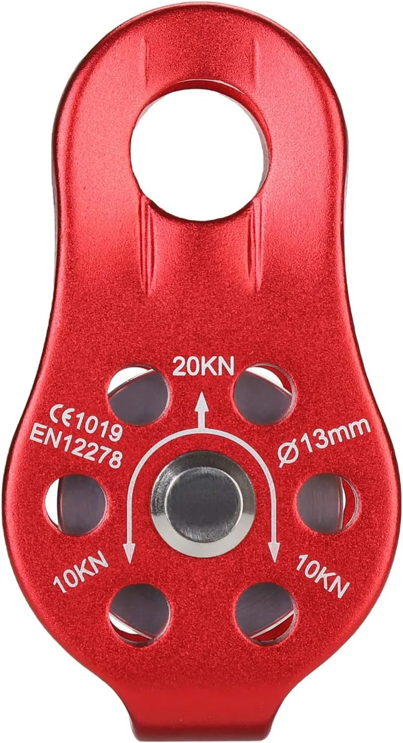 20Kn Micro Pulley Climbing Pulley Aluminum Pulley