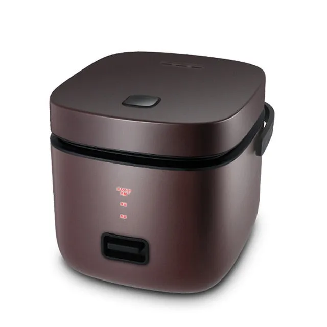 220V 1.2L Cute Mini Rice Cooker Small 1-2 Person Rice Cooker Household Single Kitchen Small Household Appliances WIth Handle