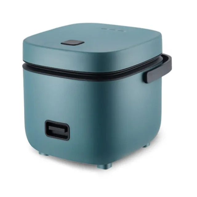 220V 1.2L Cute Mini Rice Cooker Small 1-2 Person Rice Cooker Household Single Kitchen Small Household Appliances WIth Handle