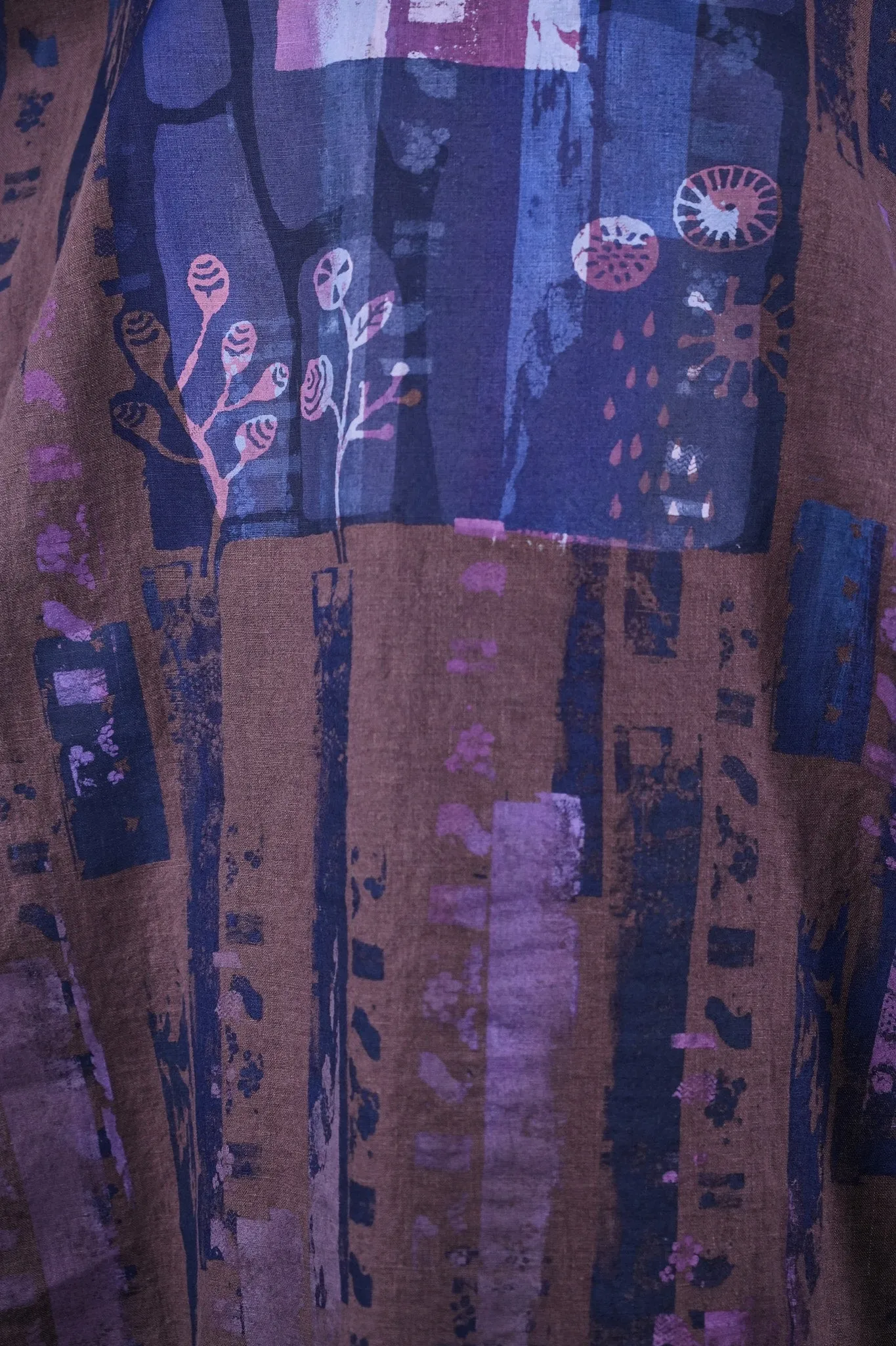 2210-2 Linen Gallery Dress Sparrow-P