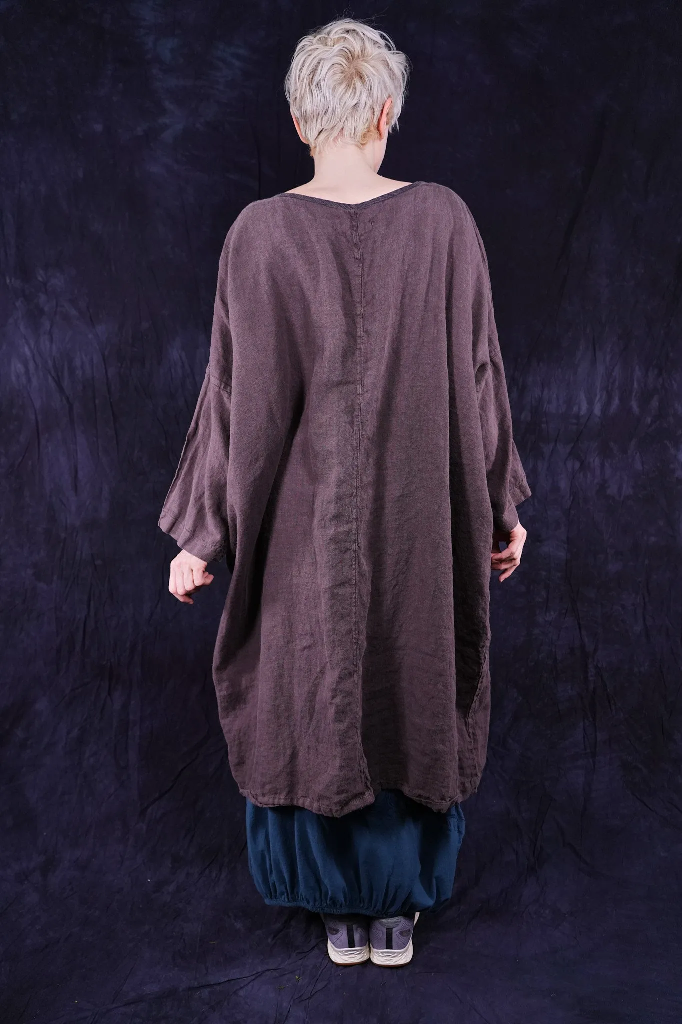 2210-2 Linen Gallery Dress Sparrow-P