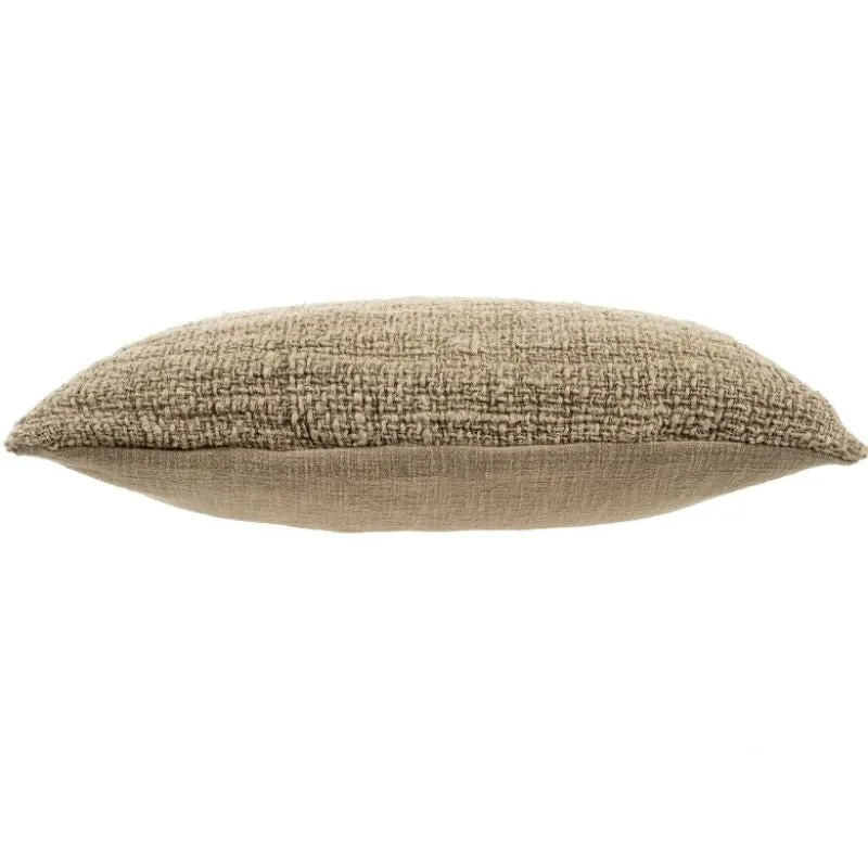 24x24 Natural Linen Weave Pillow