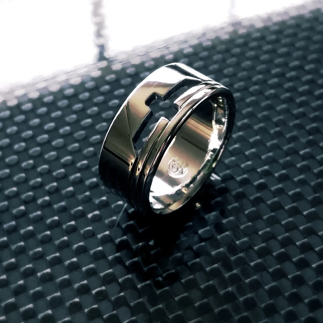28 "ROOD" handmade stainless steel ring (not casted) hypoallergenic mens rings wedding band mens jewelry wedding rings