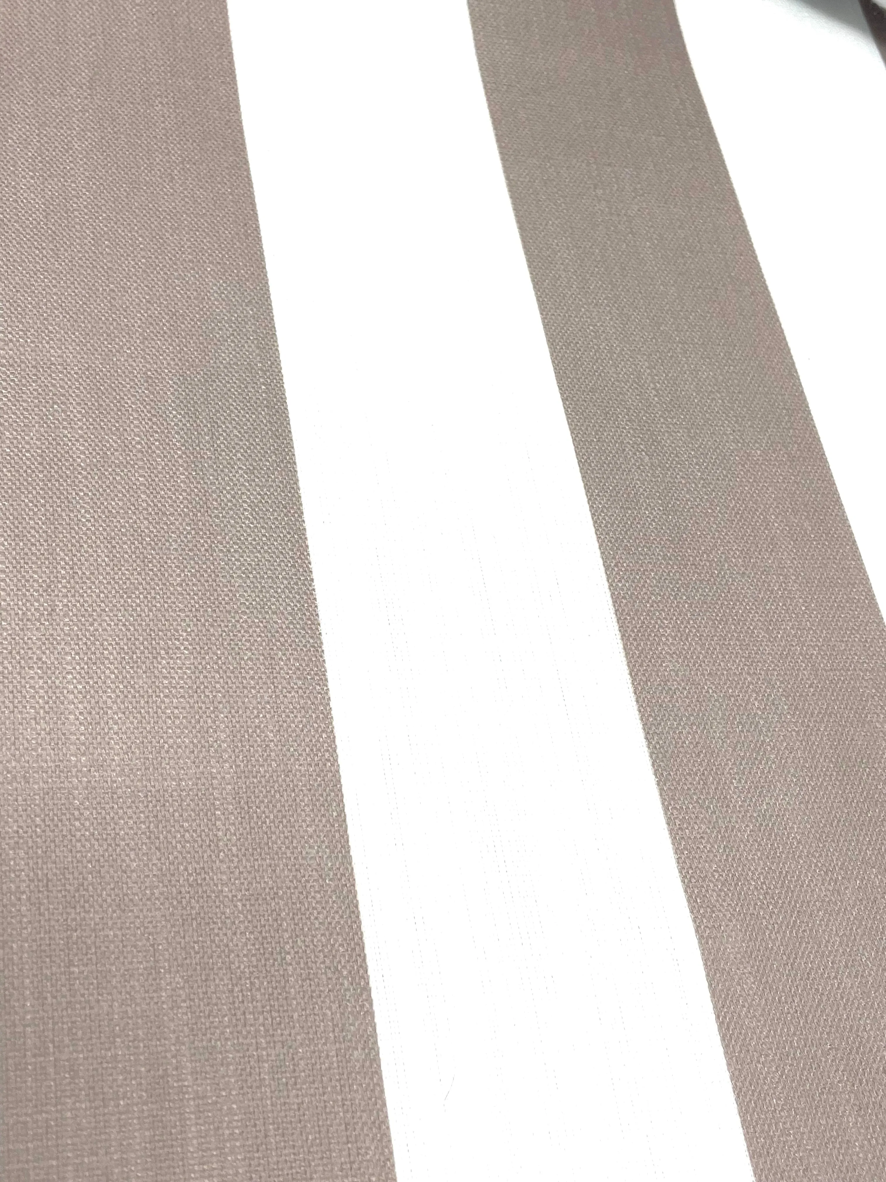 2" Stripe Faux Linen Fabric By The Yard/CL1092