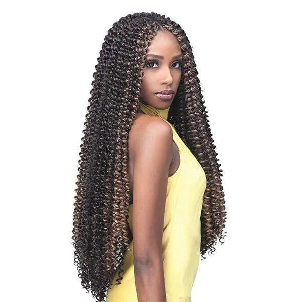 [3 Pack Deal] Bobbi Boss African Roots Synthetic Crochet Braid - 2X BRAZILIAN WATER CURL 20"