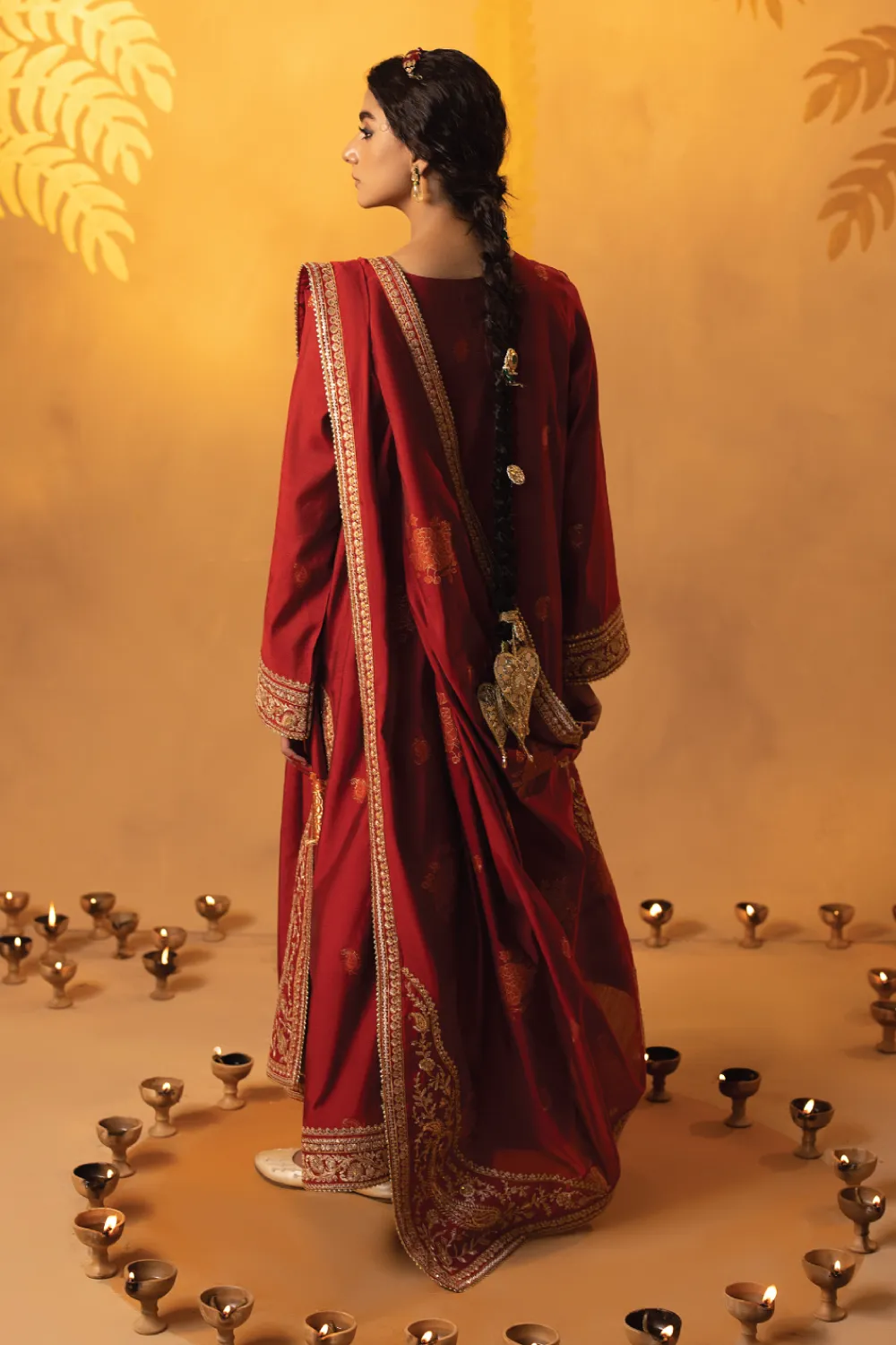 3 PC Stitched | Embroidered Jacquard Cotton Suit