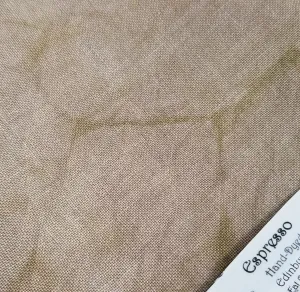 32 Count Linen 13" x 18" - Espresso - Fiber on a Whim