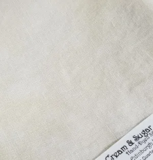 32 Count Linen - Cream and Sugar - Fiber on a Whim