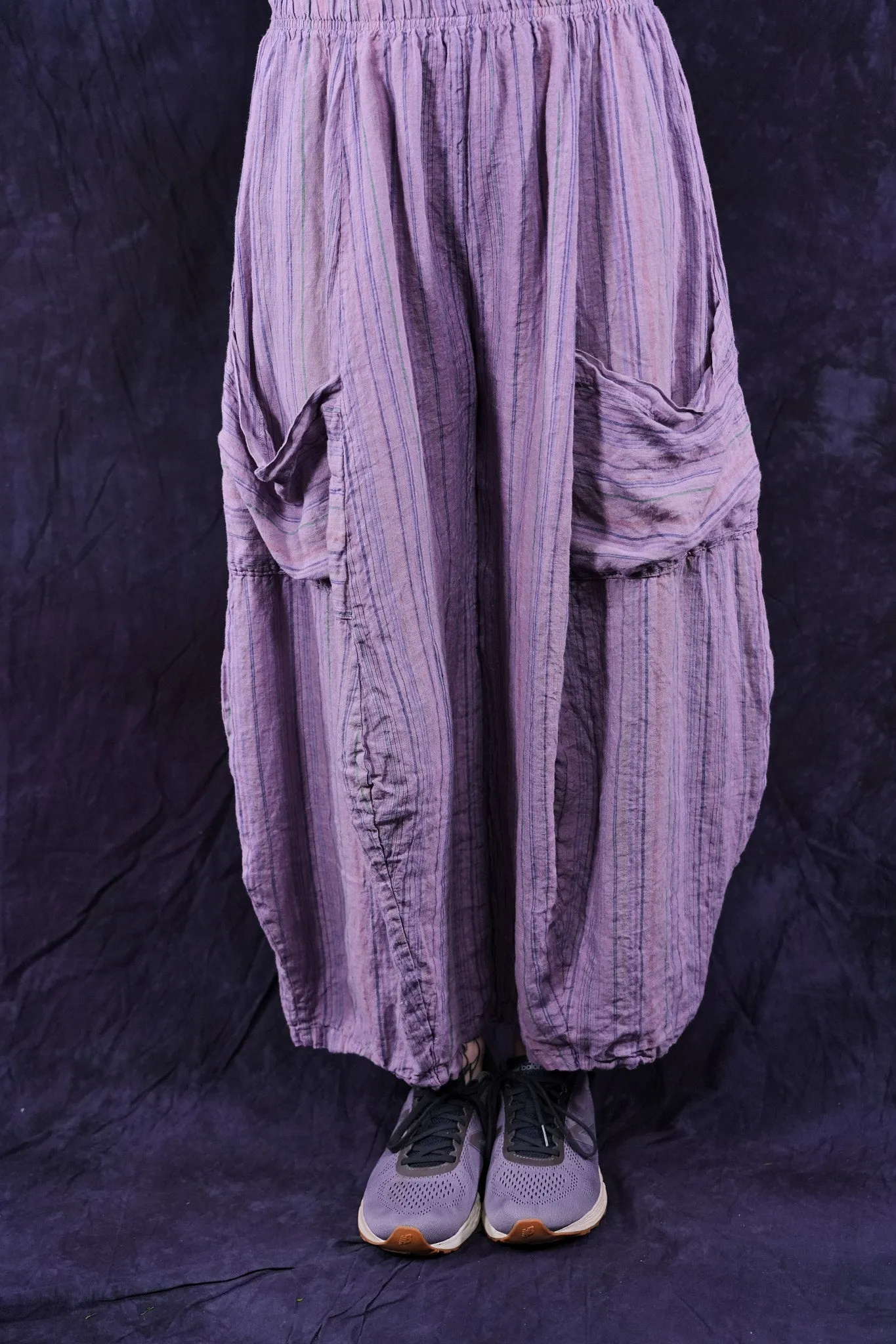 3240 Multi Stripe Linen Mojo Sea Fog