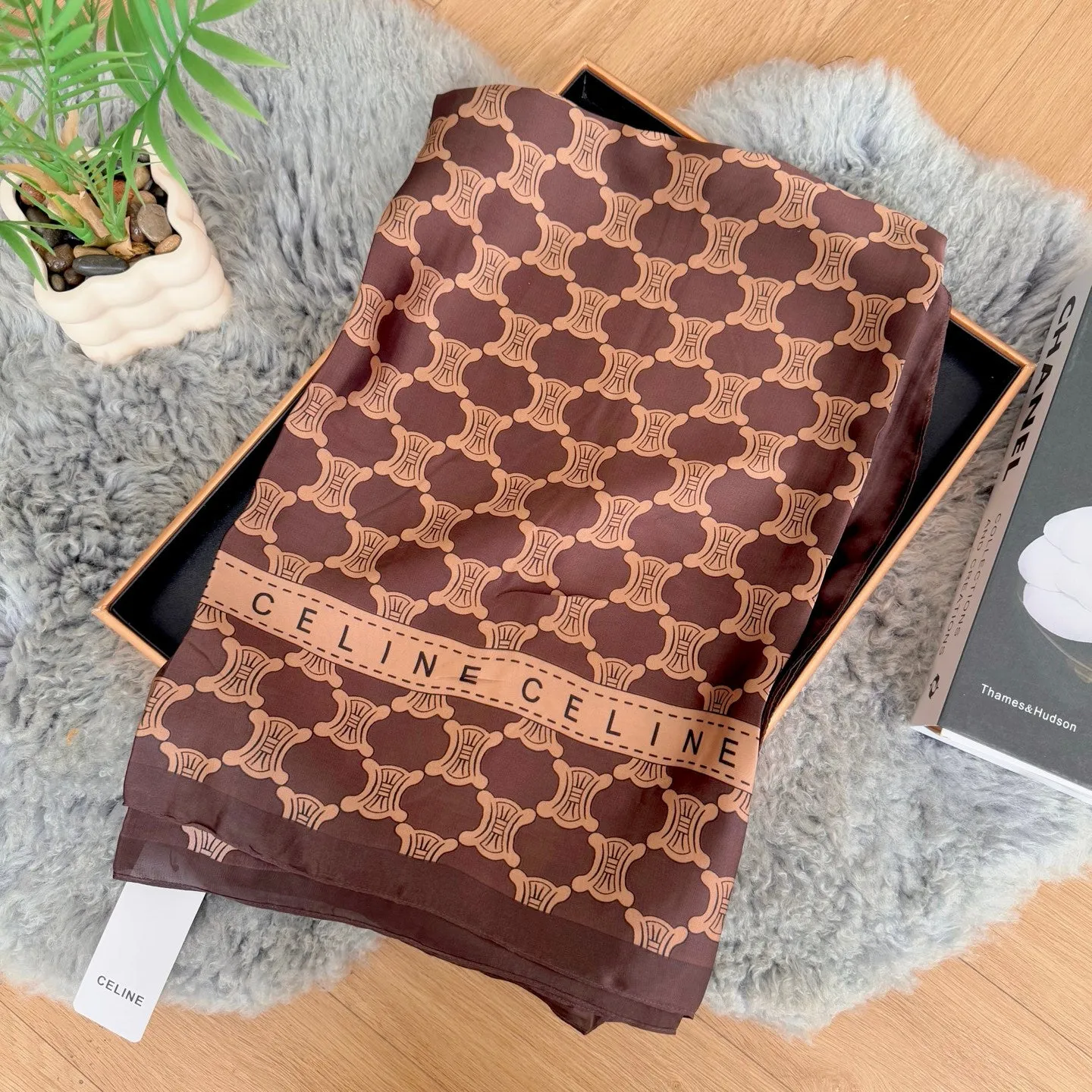 4 colors new new silk satin long scarf