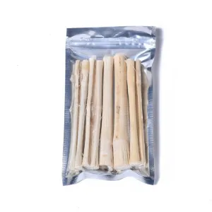 5pcs Hamsters Sweet Bamboo Stick Branch Small Pet Cleaning Teeth Treat Molar Chew Toy For Chinchillas Rabbit Parrot Rat Snacks