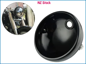7" Headlight Housing Cover for Harley Bobber Chopper Cafe Racer