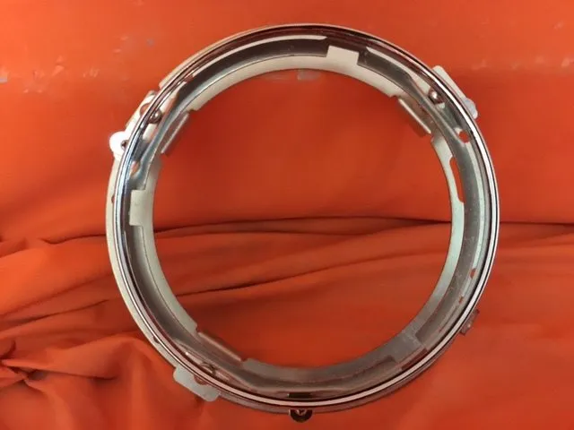 7" Motorcycle Chrome Daymaker Headlight Extension Trim Ring Bracket For Harley