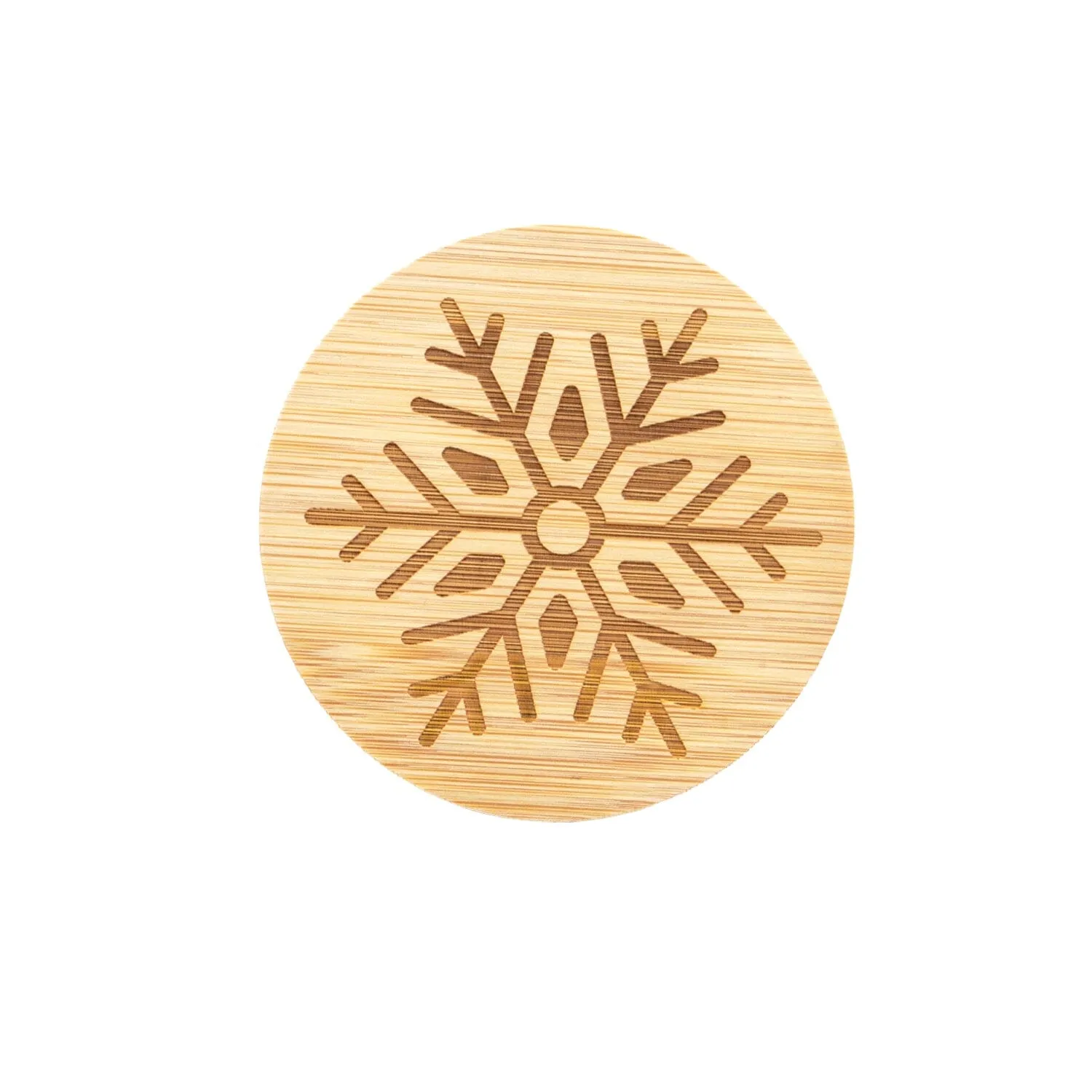 8.5 oz Scented Soy Candle with Bamboo Lid