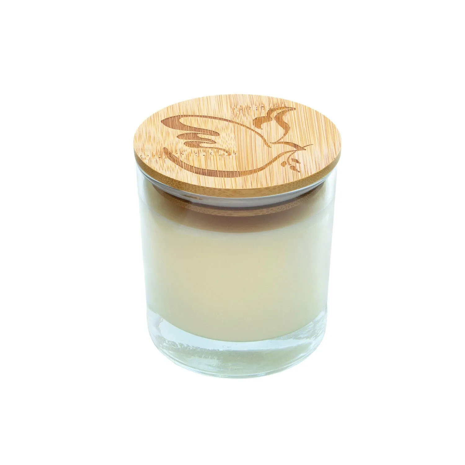 8.5 oz Scented Soy Candle with Bamboo Lid