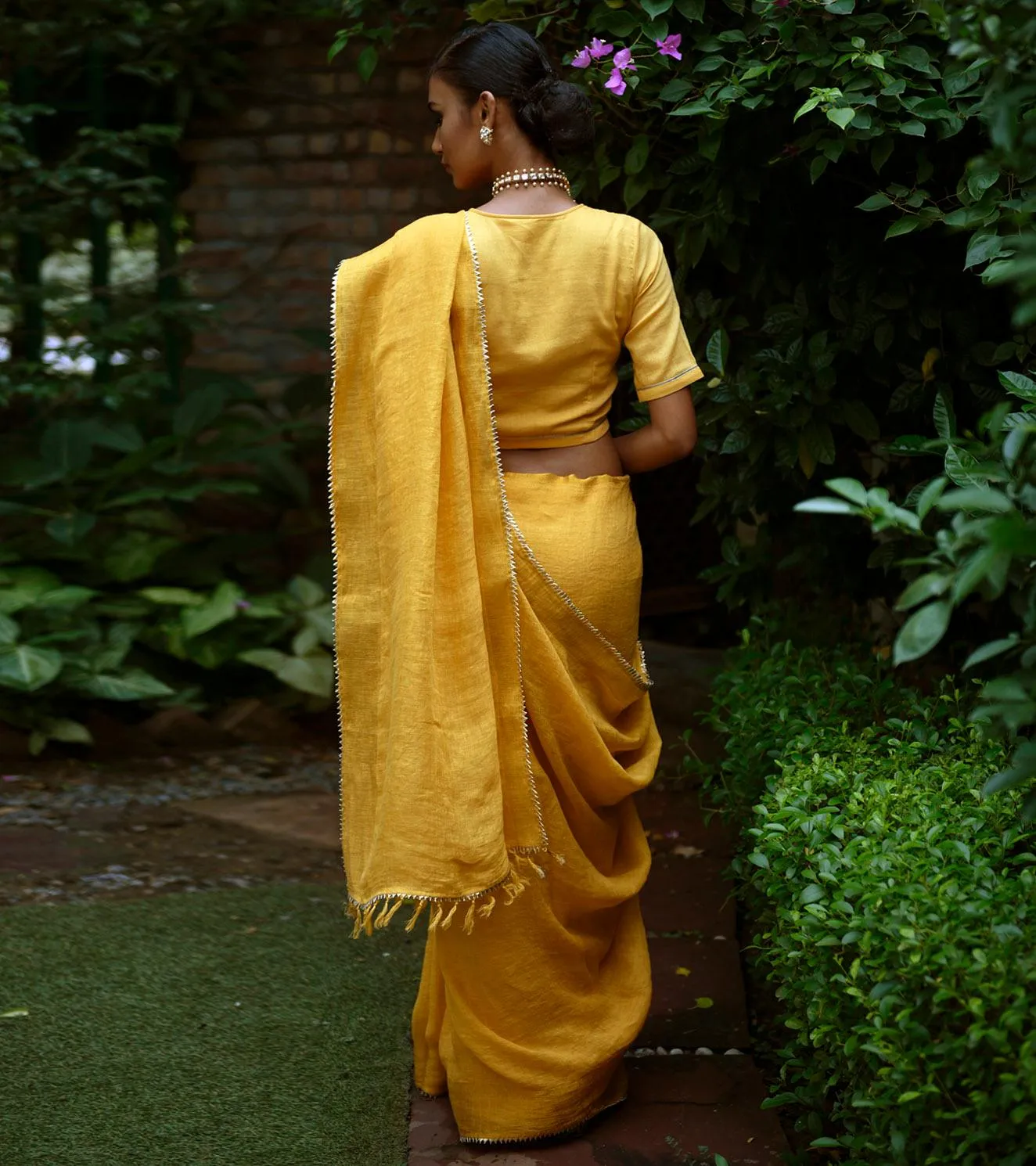 Aam Panna saree