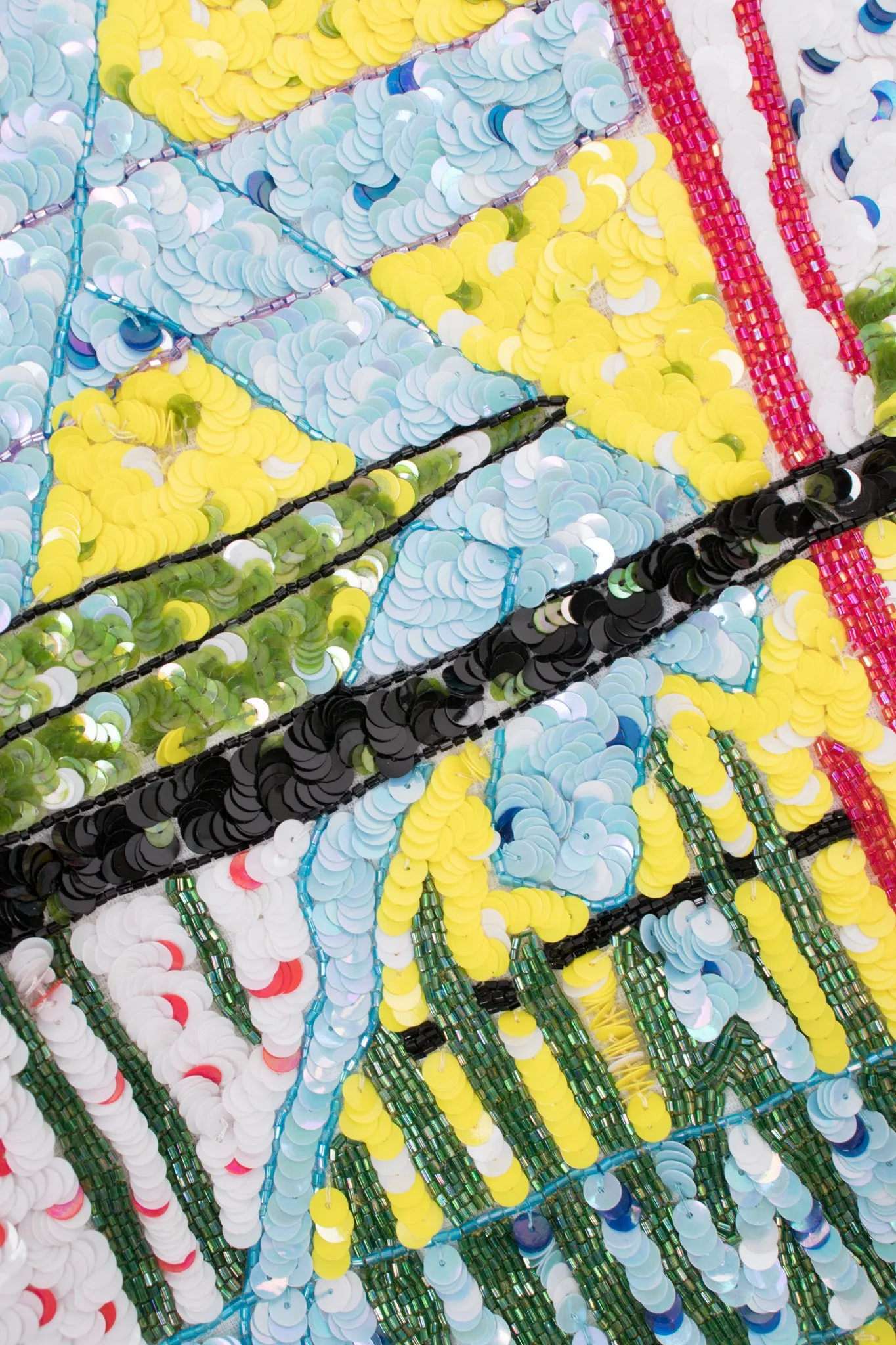 Abstract Sequin Jacket