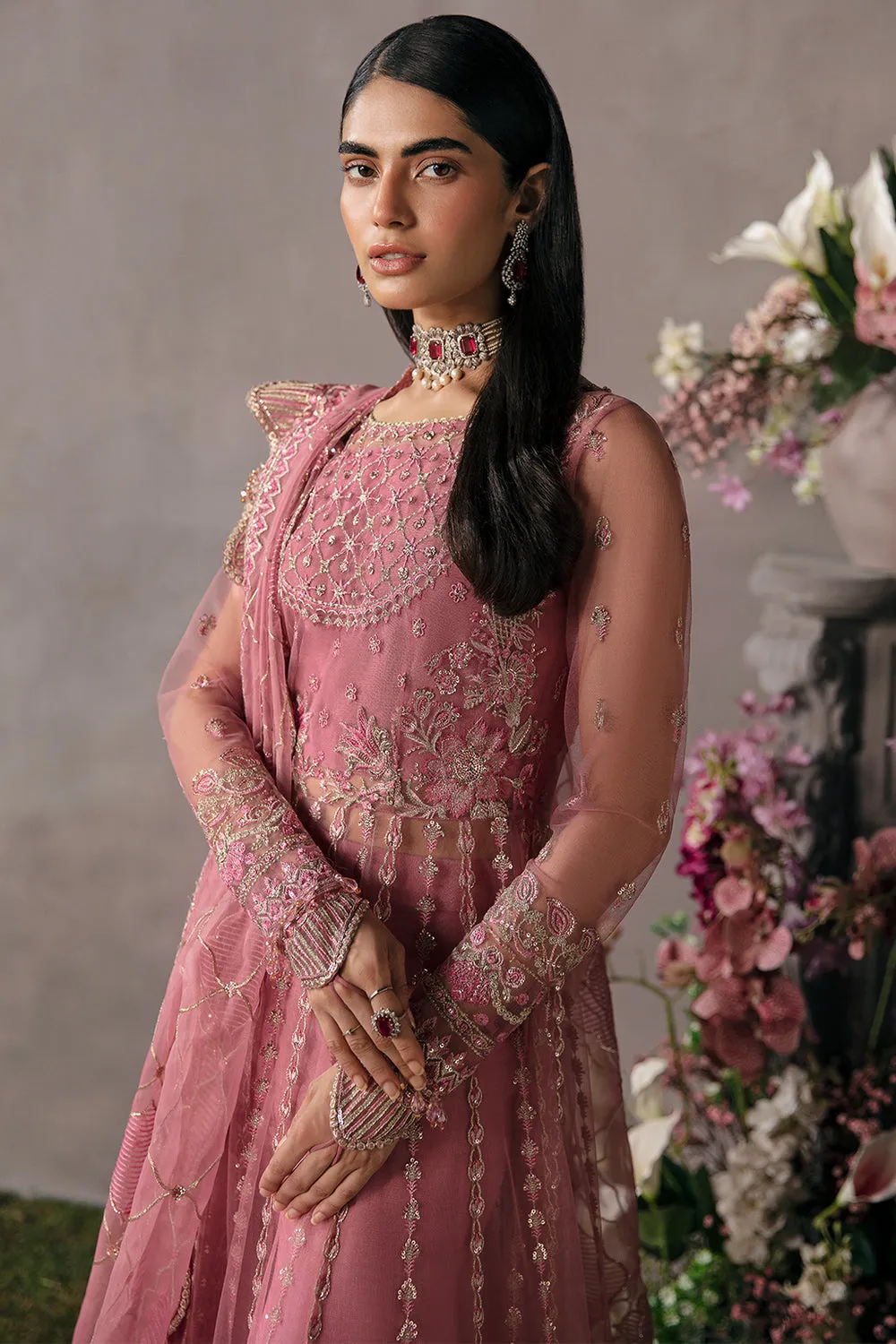 AFROZEH |  La Fuchsia Luxury Formals'23 | SALMON