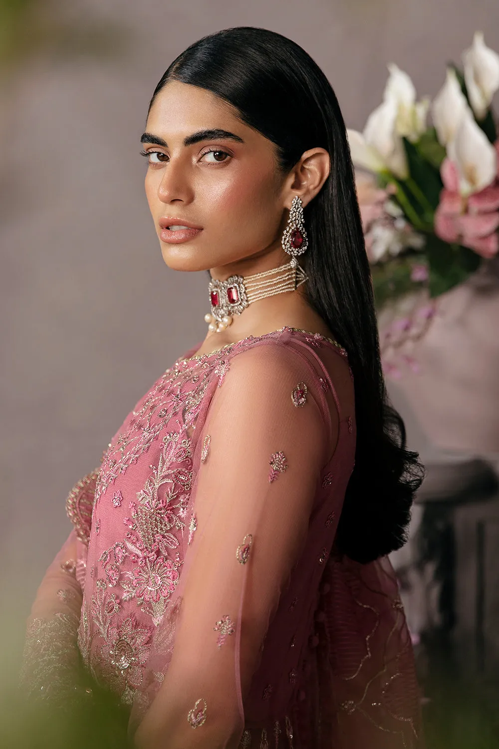 AFROZEH |  La Fuchsia Luxury Formals'23 | SALMON