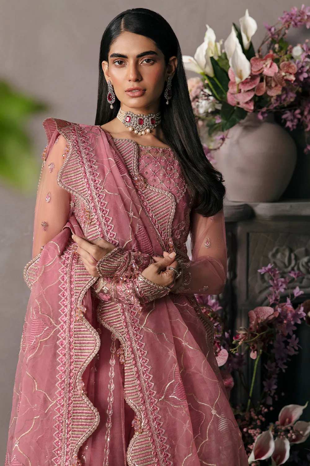 AFROZEH |  La Fuchsia Luxury Formals'23 | SALMON