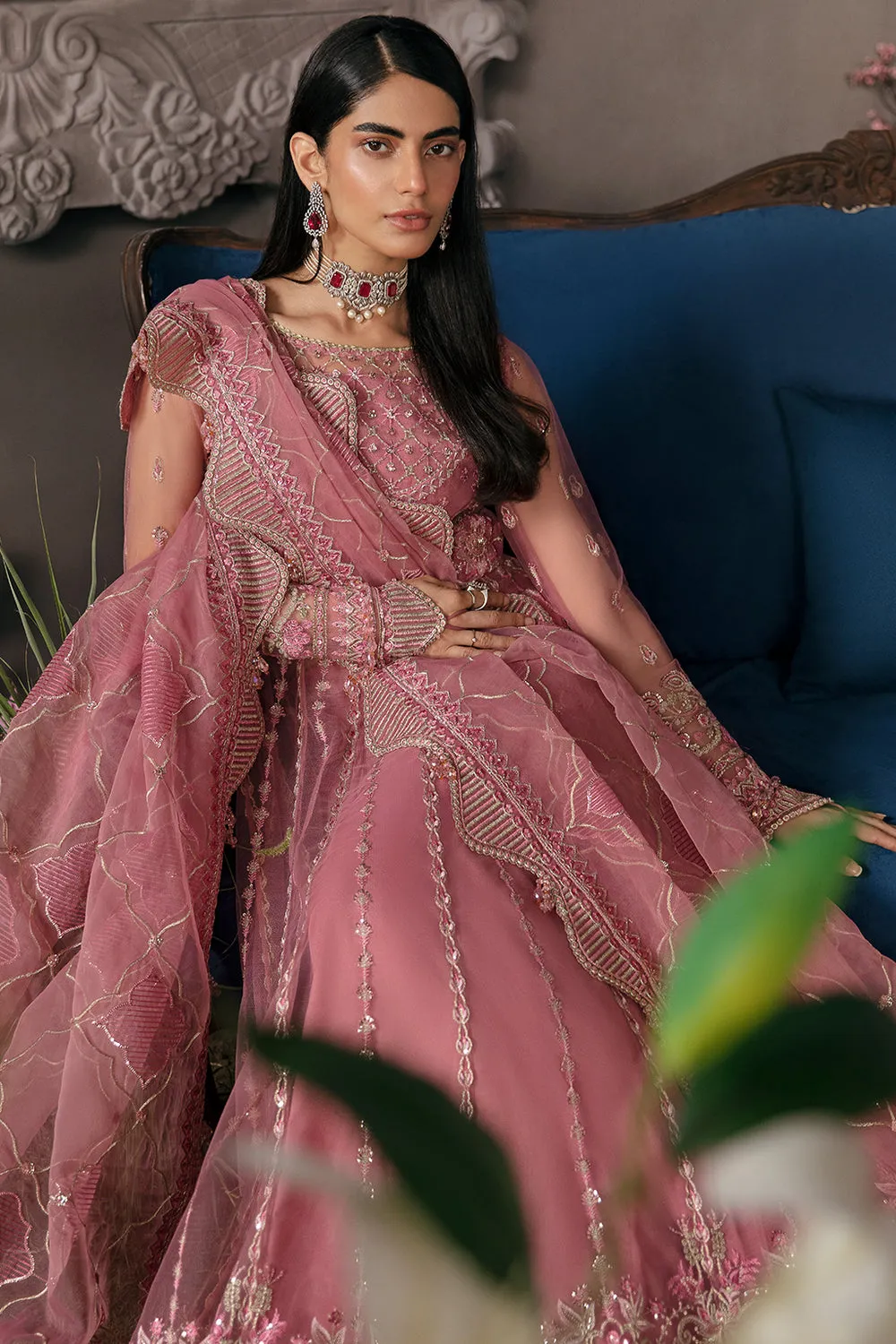 AFROZEH |  La Fuchsia Luxury Formals'23 | SALMON