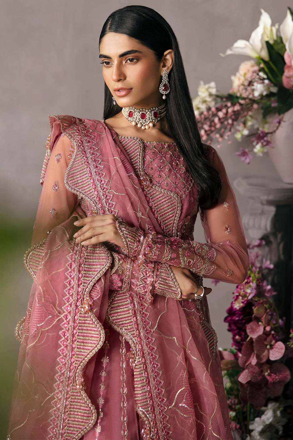 AFROZEH |  La Fuchsia Luxury Formals'23 | SALMON