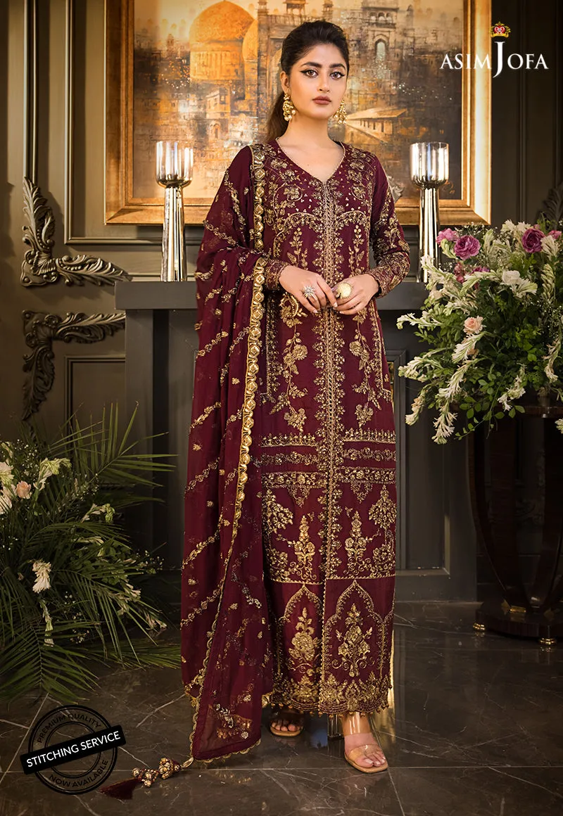 AJSE-02 | Asim Jofa Jaan-e-Adaa Sajal Edit Collection 2022 | Unstitched Embroidered Suits