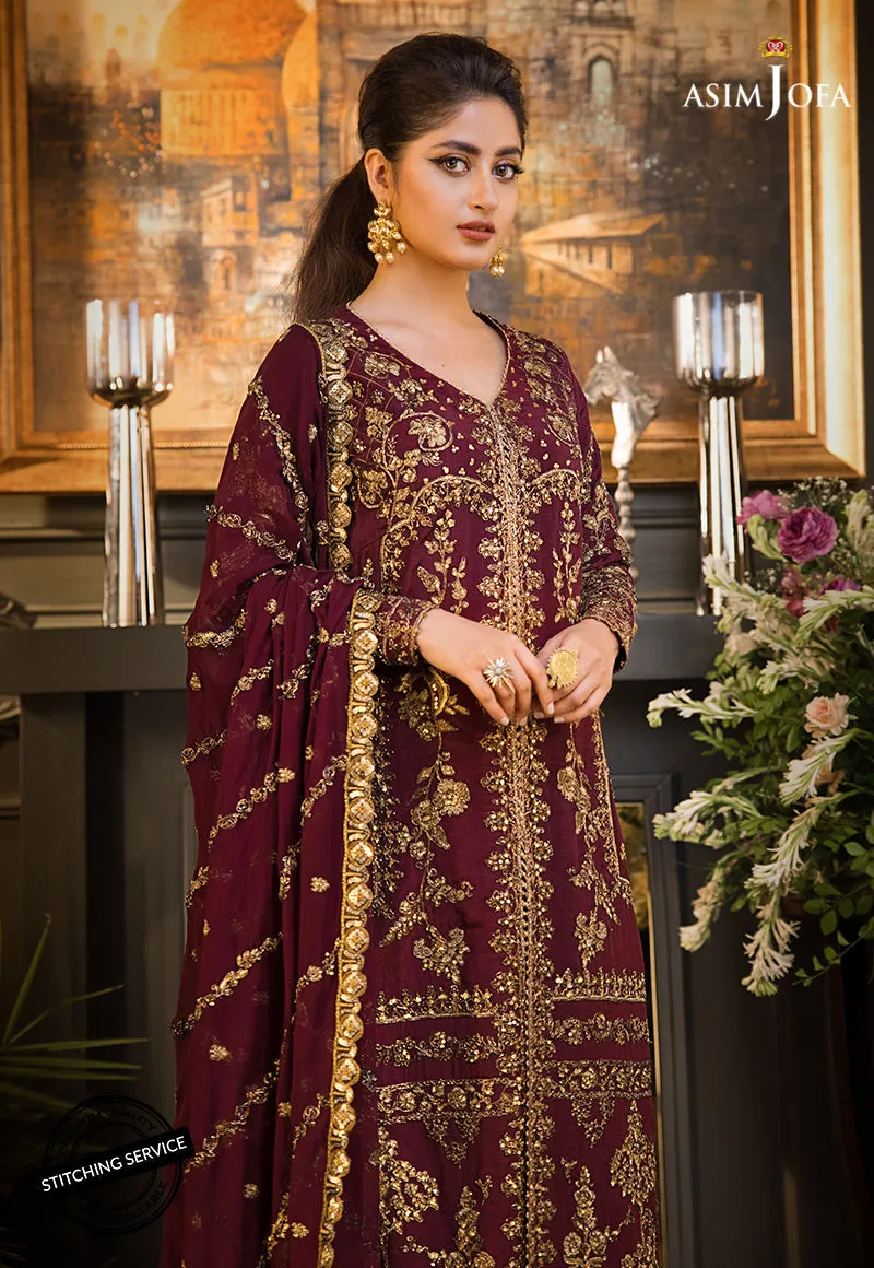 AJSE-02 | Asim Jofa Jaan-e-Adaa Sajal Edit Collection 2022 | Unstitched Embroidered Suits