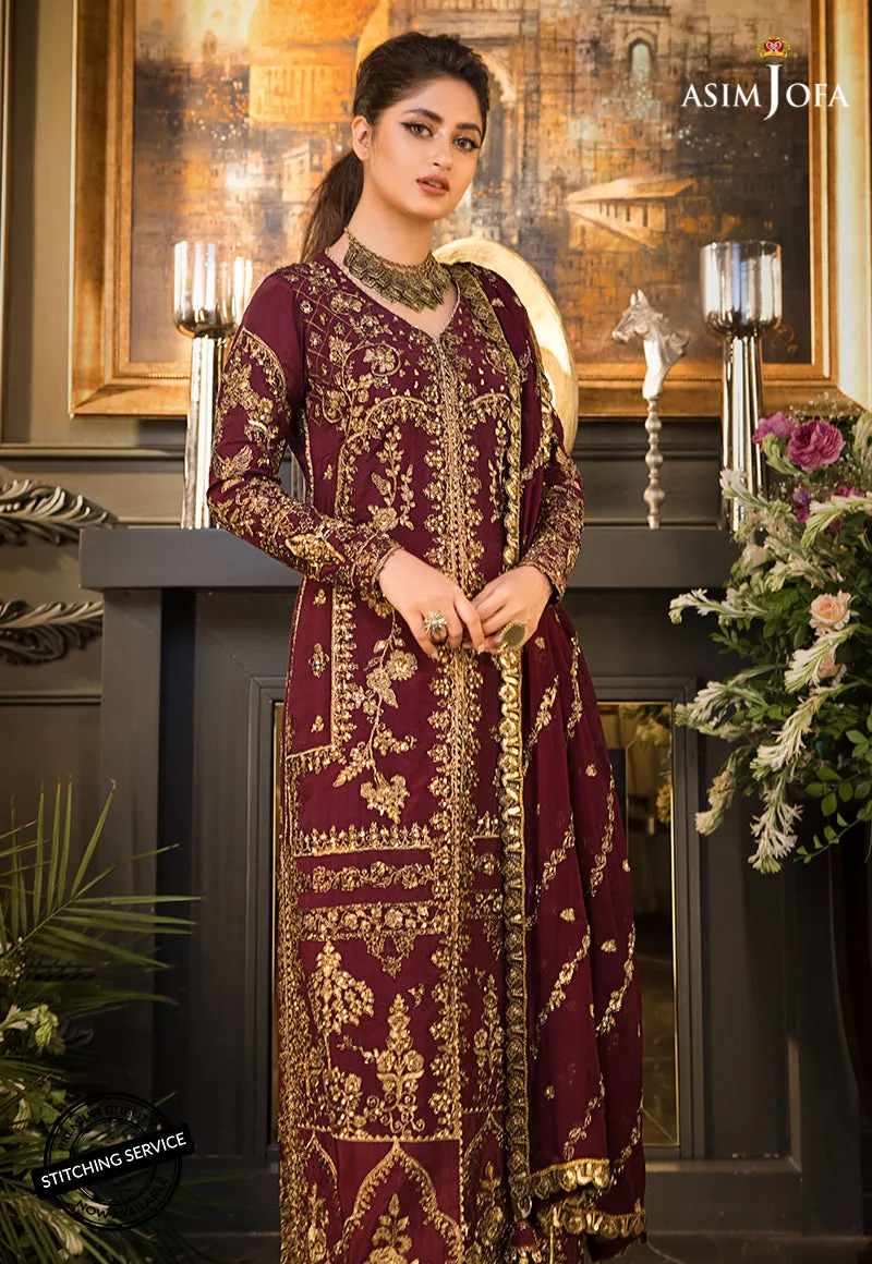 AJSE-02 | Asim Jofa Jaan-e-Adaa Sajal Edit Collection 2022 | Unstitched Embroidered Suits