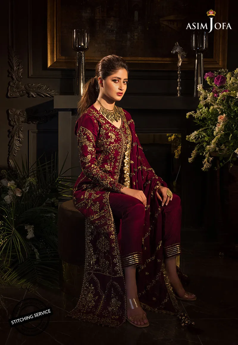 AJSE-02 | Asim Jofa Jaan-e-Adaa Sajal Edit Collection 2022 | Unstitched Embroidered Suits