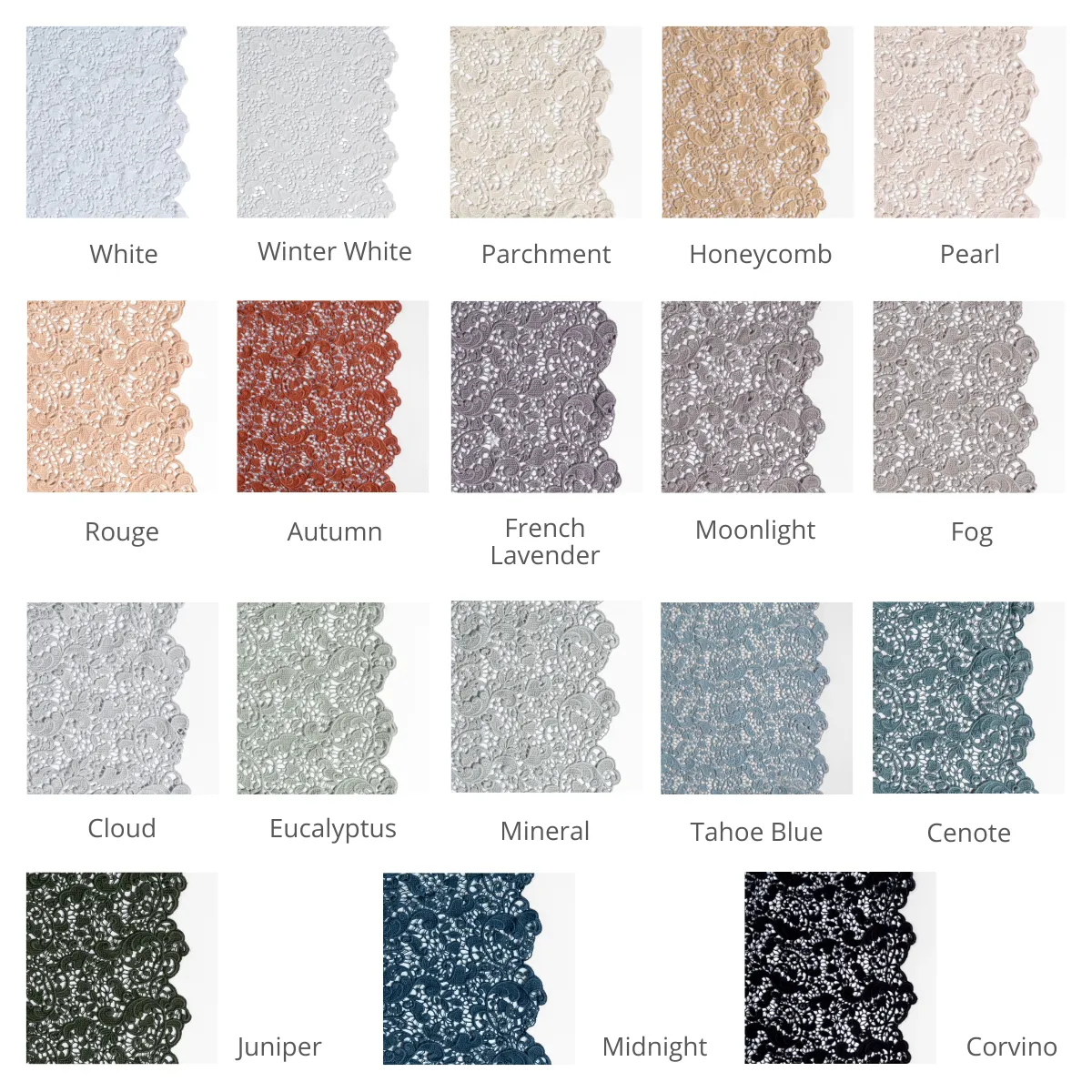 Allora Lace Throw Pillow