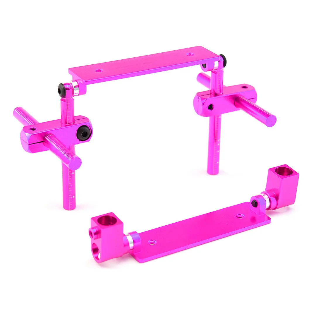 Aluminum Magnetic Stealth Invisible Body Post Mount Kit For 1/10 RC Touring Car Drift HSP Sakura D3 XIS ZERO S CS HPI Tamiya