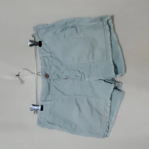 AMO Army Shorts Seafoam With Button Fly Closure Size 27