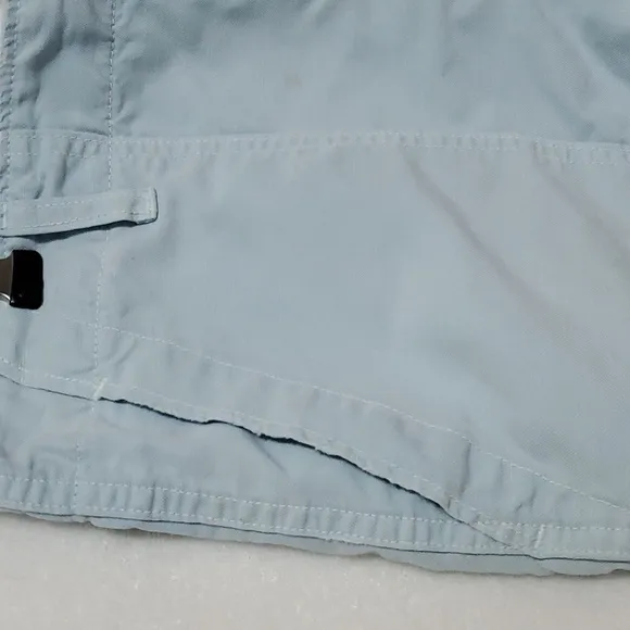 AMO Army Shorts Seafoam With Button Fly Closure Size 27