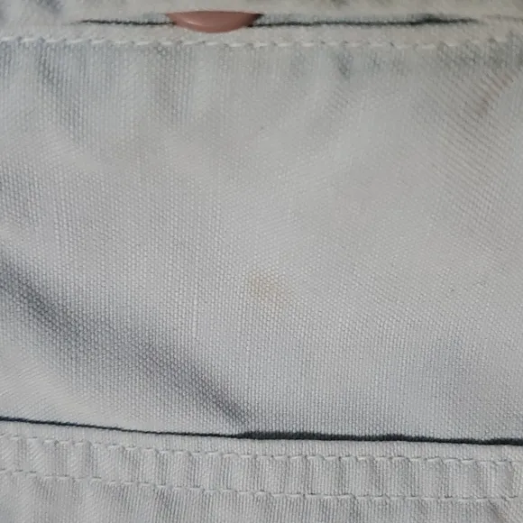 AMO Army Shorts Seafoam With Button Fly Closure Size 27