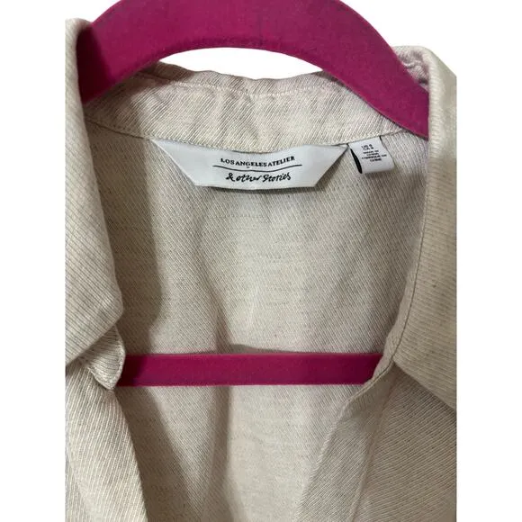 &amp; Other Stories Linen Blend Twist Knot Dress