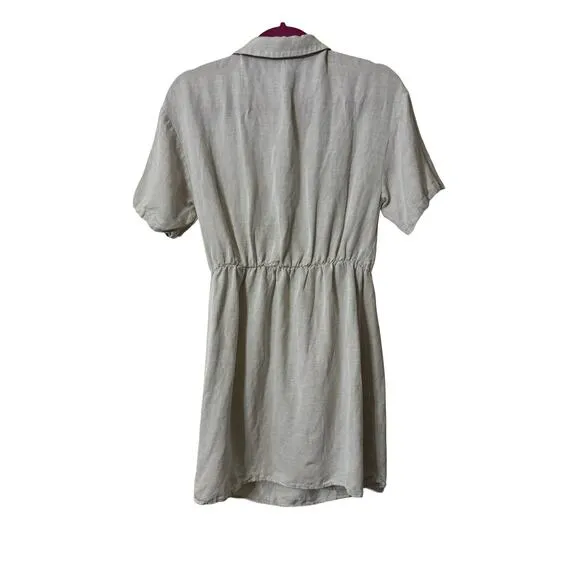 &amp; Other Stories Linen Blend Twist Knot Dress