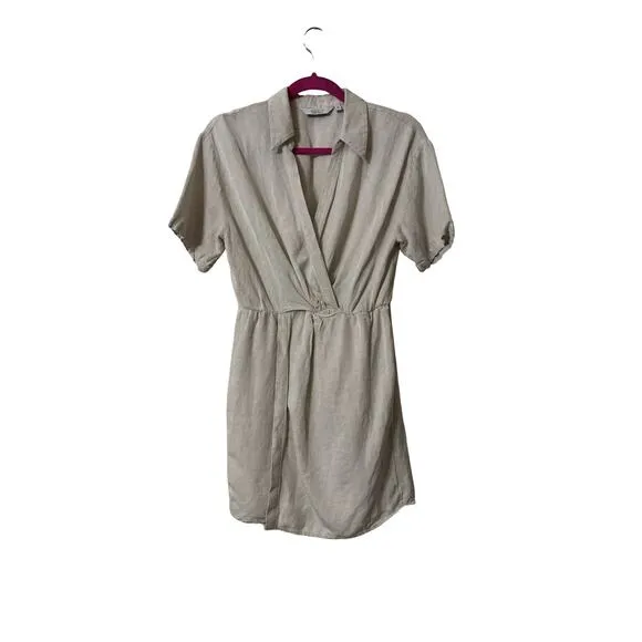&amp; Other Stories Linen Blend Twist Knot Dress